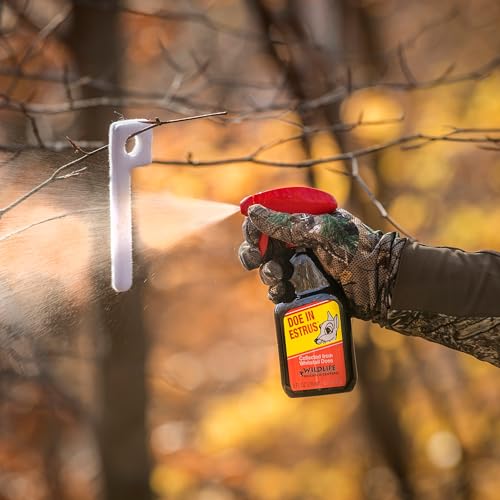 Wildlife Research Center Doe in Estrus, Powerful Sexual Attractor for Whitetail Bucks, Doe Urine Scent Lure with Estrus Secretions – 4 FL OZ - color: 8 FL OZ