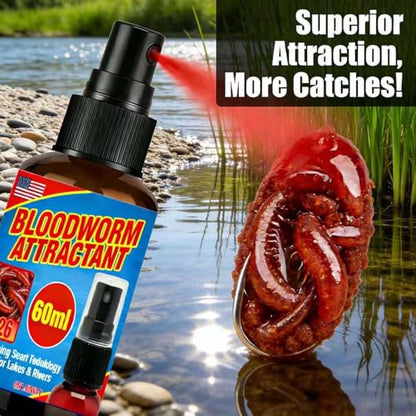 Catfish Attractant - 60ml Liquid Lure Enhancer | Scent Lure Attractant Spray | for Angler Beginner Fishing Freshwater Carp Catfish Bass Lake River