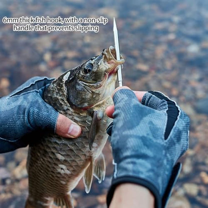 Stainless Steel Fish Holder for Secure Live Survival Fishing Gear Tool for Anglers Use Stainless Steel Stringer Keeper Live Holder - color: 8 meters
