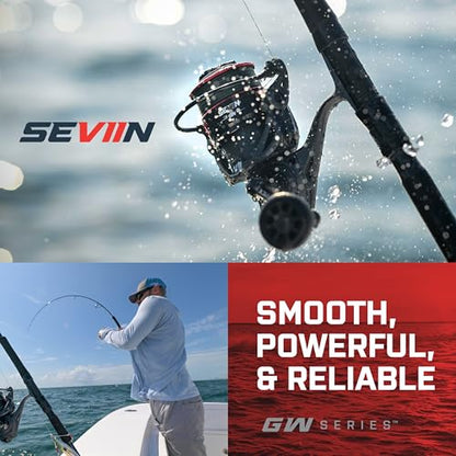 SEVIIN GW Saltwater Spinning Reel - style: Gw3000