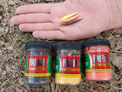Pautzke Fishing Attractant Lure Trout Fire Bait - color: Feed Pellet Brown