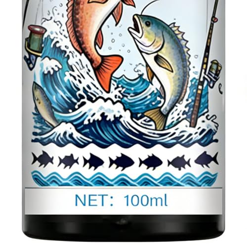 Fishing Liquid Bait Slow-release Long-lasting | Bass Fishing Attractant for Bass Catfish Trout Carp Walleye Pike Lake Pond River Reservoir Saltwater