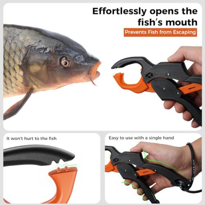 Fishing Tools Kit, 5" Fish Gripper,9" Fish Lip Gripper