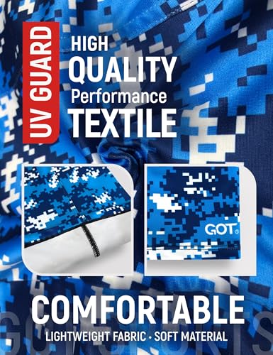 UPF 50+ Balaclava Ski Mask for Men Women - UV Face Mask Motorcycle Shiesty | Windproof, Breathable, Hinge Design, Full & Half Face Coverage, Fits Under Helmet, Snowboarding, Skiing - color: Pixel Blue Camo