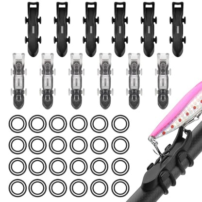 12 Pack Lure Magnetic Automatic Hooker, Sand Spike Rod Holder, Hook Holders for Fishing Rods, Magnetic Fishing Hook Keeper
