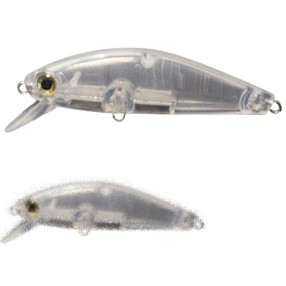 10 Blank Unpainted Minnow Crankbait Topwater Lipless Jerkbait Fishing Lures V5 - color: UPM278P10