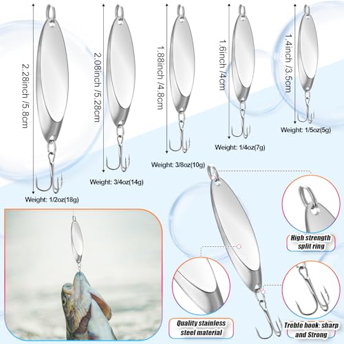 Fishing Lures Kit with Tackle Box, Pliers, Fish Gripper, Saltwater Freshwater Gear Set for Bass Trout, Hooks Weights Bobbers Rigs Leaders - style: 449 Pcs Fishing Lures Accessories Kit