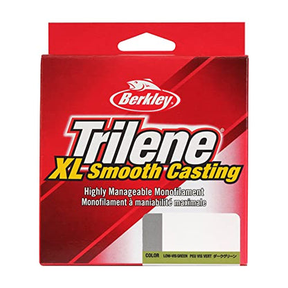 Berkley Trilene XL Monofilament Fishing Line - color: Low-Vis Green, size: 300yd, style: 4lb Test