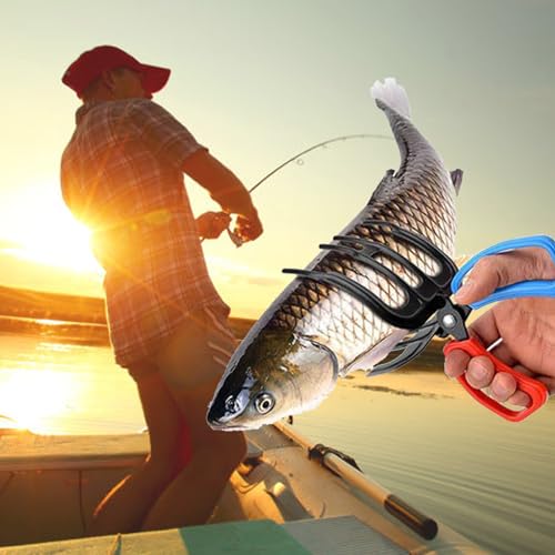 3 Claw Fish Gripper, Fishing Pliers Gripper, 2026 New Multifunctional Metal Fish Control Clamp Forceps, for Catch Most Freshwater Fish Fishing Accessories