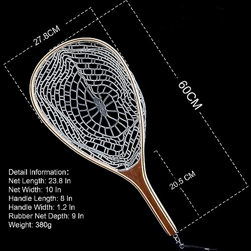 GAOMONFishing Net - color: Transparent, size: 23.6 x 10.8 x 0.7 IN