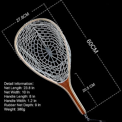GAOMONFishing Net - color: Transparent, size: 23.6 x 10.8 x 0.7 IN