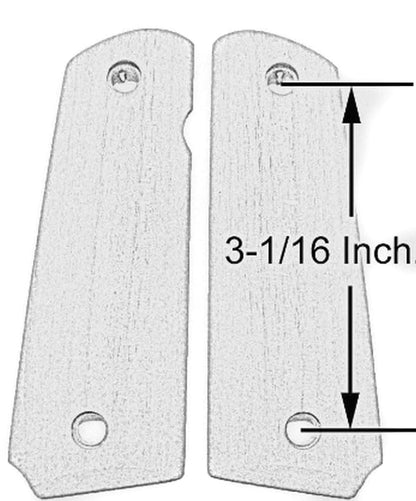 Compatible Replacement for 1911 Grips Premium Grips Colt 1911 Gov. & Clones Taurus, S&W, Springfield, Rock Island - style: Fish Scale