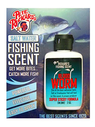 Pete Rickard's Saltwater Blood Worm Fishing Scent Attractant