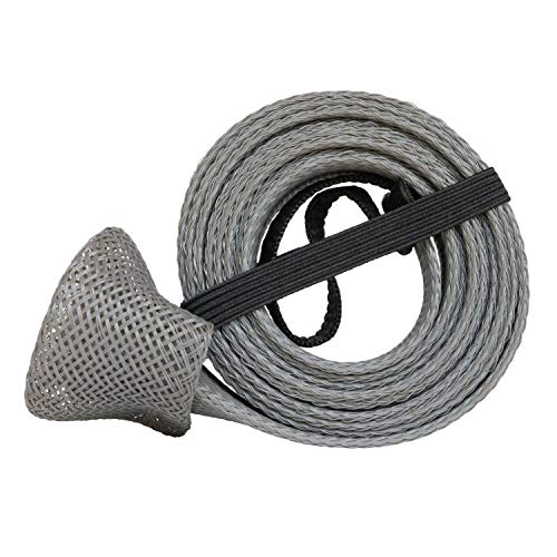 Fishing Rod Sleeve, 3 Pack, 7ft 10in Casting Rod Protector/Rod Sock/Rod Cover - color: Gray