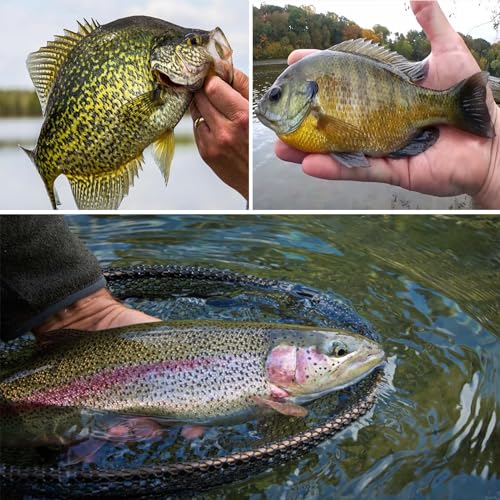 100pcs Crappie Lures Kit, Crappie Jig Heads and Crappie Baits Soft Plastic Fishing Lures for Crappie - color: 100Pcs Crappie lures