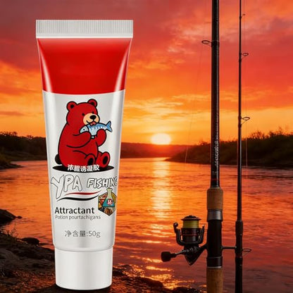Fishing Scent Gel 50g Powerful Long-Lasting Fly Fishing Gear | Worm Bait Gel for Outdoor Activities Camping Survival Kayak Boat Shore Lake River Beach