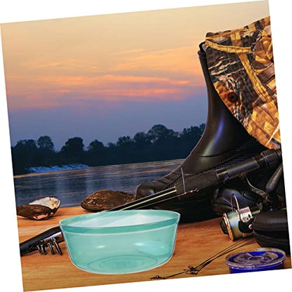 POPETPOP Fish Food Bait Basin Decor Container Fishing Tackle Containers Sea Fishing Tackle Bait Lure Hook Storage