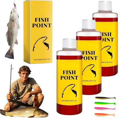 Red Worm Liquid Spray, Concentrated Fish Attractant Liquid, Fish Attractant Spray 100ml Freshwater Fishing Bait Additive, Enhances Scent & Improves Bite Response - color: 3pcs