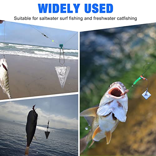 Pyramid Sinkers Fishing Weights Sinkers Saltwater Surf Fishing Weights Pyramid Weights Ocean Saltwater Fishing Gear Tackle 1oz 2oz 3oz 4oz 5oz 6oz 8oz - style: 8 Ounce, 3 Pack
