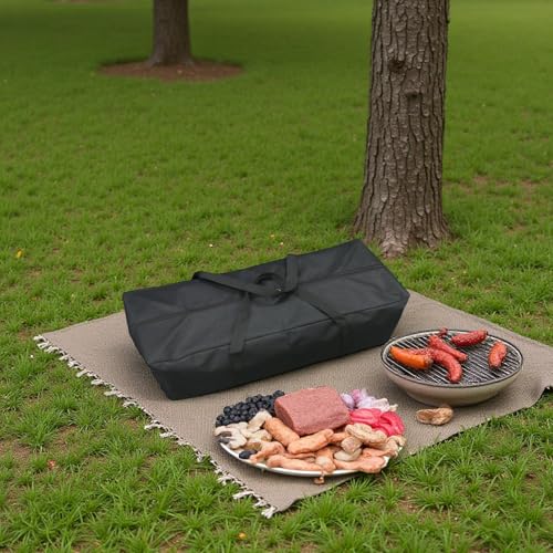 Heavy Duty Water-Resistant Grill & Tent Storage Bag - XL Organizer for BBQ Utensils, Canopy, Hammock, Roof Top Tent & Fishing Rods with MOLLE Straps (25''(L) x5.9''(W) x5.9''(H)) - size: 25''(L)x5.9''(W)x5.9''(H)