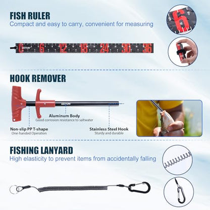 Goture Fishing Rod and Reel Combos,1.8M-2.7M Telescopic Fishing Pole Spinning Reel Line Lures Set with Carrier Bag,Telescopic Rod Kit for Starter Travel Saltwater Freshwater Gear Gift - color: A4:Fishing Pole Kit with Carrier Bag, size: 8 ft/2.4 m