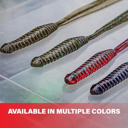 6th Sense – Ridge Worm – Soft Plastic Worm – Bass Fishing – Long Flowing Ribbon Tail Worm – Made in the USA (7 per Pack)