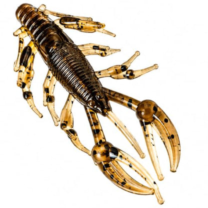 New (Qty 20) 1" Micro Craw Scented Finesse Drop Shot Crappie JIG Bluegill Brown CRAWDAD Lure Bait Fishing Equipment Set CE-0085DR