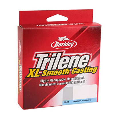 Berkley Trilene XL Monofilament Fishing Line - color: Fluorescent Clear/Blue, size: 300yd, style: 6lb Test