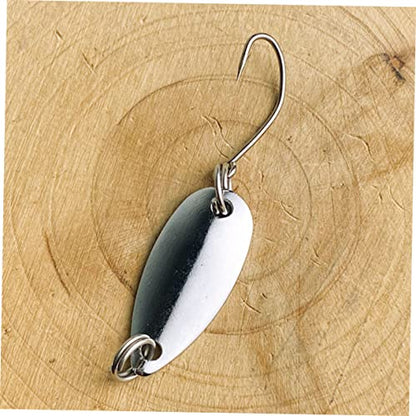Happyyami 20Pcs Metal Fishing Lures Bright Baits for Freshwater Saltwater Fishing Attracts Bass Trout Pan Fish Durable Easy to Use Fishing Gear for All Skill Levels