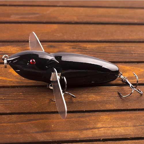 WOLFSKIN Topwater Bait Fishing Lure Crank Baits Floating Tractor Rat Lure Set Fishing Bait kit for Bass Freshwater Saltwater - color: Color-2