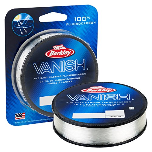 Berkley Vanish Fluorocarbon Fishing Line/Leader Material - color: Clear - Vanish, size: 250yd, style: 14 Pounds