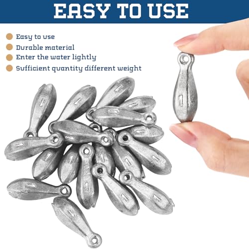 18 Pcs Bank Sinker Fishing Sinkers Weights Bank Weights for Ocean Saltwater Freshwater Surf Bass Catfish Fishing Casting Gear Tackle - size: 1 oz