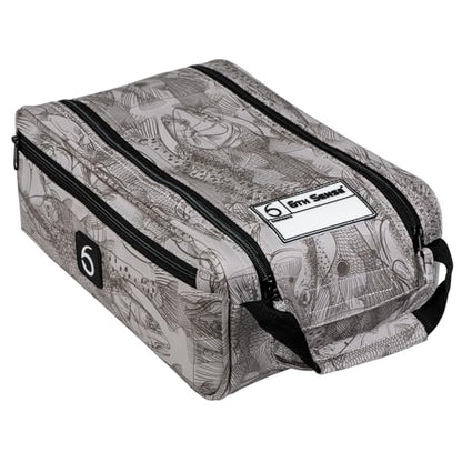 6th Sense Fishing Tackle Bag Extra-Large Bait Bag – Water-Resistant, Holds 20–25 Packs (Inshore - Gray) - color: Inshore - Gray