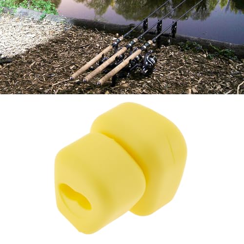 30x Yellow Double Corn Sink Silicone Lure 11.5x9.5mm for European Carp Fishing
