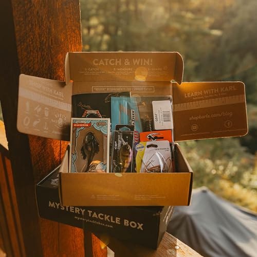 Catch Co Mystery Tackle Box Freshwater Catch All Fishing Kit | Bass | Trout | Crappie | Bluegill | Perch | Sunfish | Catfish | - style: Regular