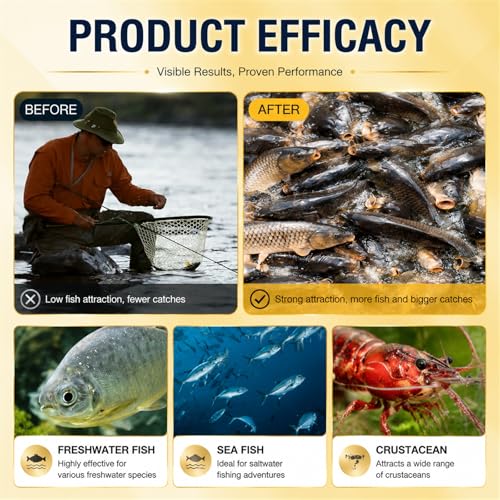Fish Point Liquid, Concentrated Fish Attractant Liquid, Red Worm Liquids Spray, 100ml Freshwater & Saltwater Fishing for Trout, Panfish and More - color: 1PCS