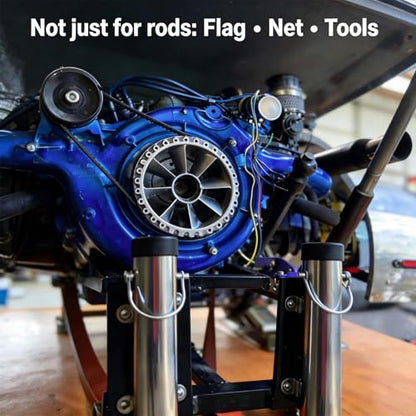 Stainless Steel Rod Holder for Boat Single