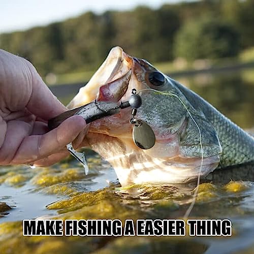 MAFIMOEA 50 Pcs Soft Fishing Lures Plastic Paddle Tail Swim Baits Kit for Bass Trout Walleye Crappie 5 Mixed Colors Fishing Soft Plastic Lure Kit 5.5CM - color: White