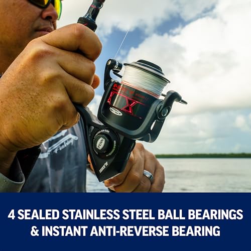 Penn Fierce IV Spinning Reel and Fishing Rod Combo - size: 4000 Size Reel - 7' - Medium - 1pc, style: Fierce IV Le