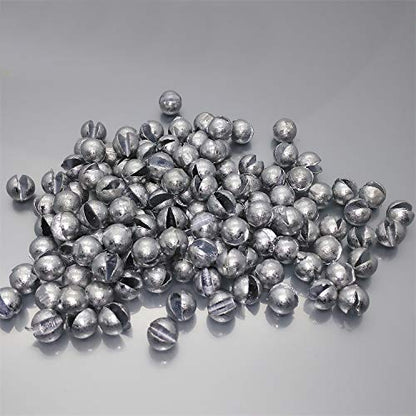 Removable Split-Shot,500Pcs Lead Sinking Split Shots Fishing Sinkers,Fishing Weights Sinkers - color: 0.8g