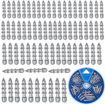 Fishing Weights Sinkers for Bass Fishing Tackle Insert Sinker for Fishing Lures Lead Fishing Nail Weight for Plastic Worm Soft Plastic Baits Neko Rig Wacky Rig Size 1/32oz 1/25oz 1/16oz 1/8oz - size: Mix 4 Sizes - 70 PACK