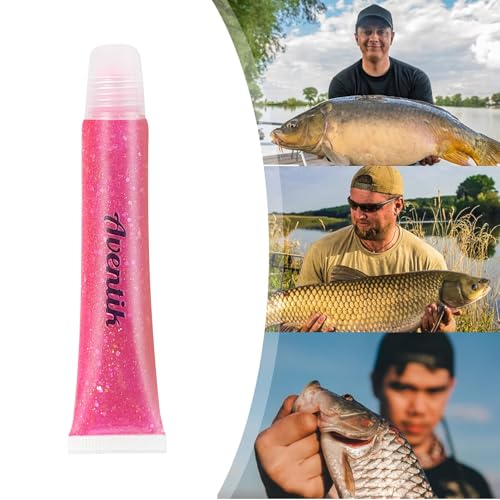 EUPHENG Fish Attractant Gel Luminous Pink Fishing Lure Attraction Enhancer Scent for Bass, Crappie and Trout Attractant - style: Shrimp Smell-20ml*1
