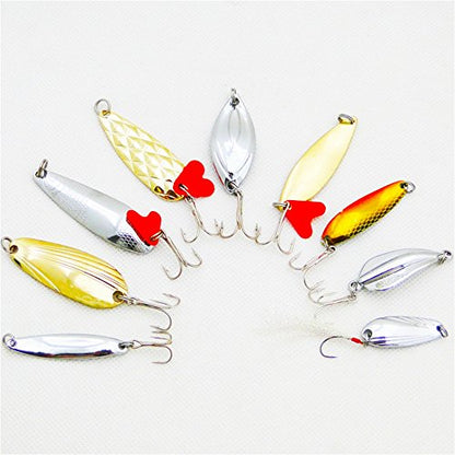 275Pcs Fishing Lure Set Kit Soft and Hard Lure Baits Tackle Set Bionic Bass Trout Salmon Minnow Popper Crank Rattlin Pencil Plastic Topwater Frogs Lure Metal Lures Spinner