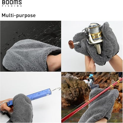 Booms Fishing Tool Kit Saltwater: 8pcs Fishing Gear and Equiment - 7” Fillet Knife, Needle Nose Pliers, Fish Gripper, Scissors, Retractor, Rod Strap, Hook Keeper, Lanyard - Fishing Gift for Men, XT02