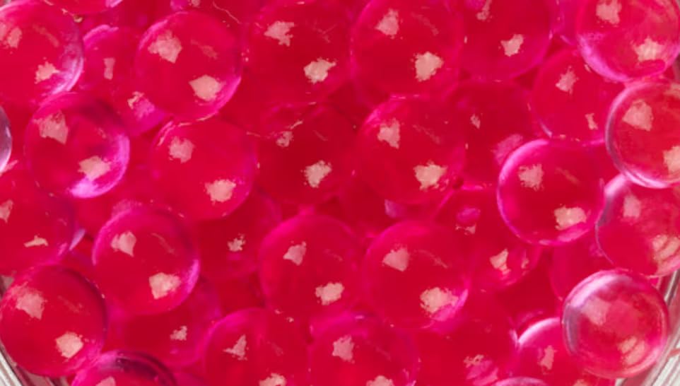 PAUTZKE'S Crappie Fire Balls - Striking Color & Prolonged Scent Release, Infused with Genuine Salmon Egg Juice - color: Pink Shad- 3 Pack