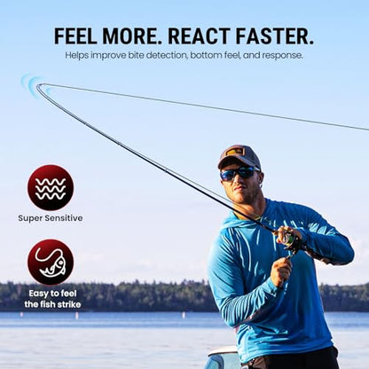 Piscifun Onyx Braided Fishing Line, Superline Abrasion Resistant Braided Lines, Zero Stretch Super Strong, Low Memory, Fast Water Cutting PE Fishing Lines, 6lb-150lb - color: Green, size: 10LB(0.09mm)-300Yds