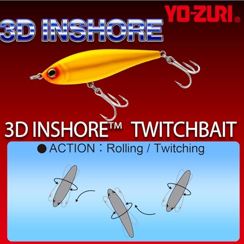 Duel Yo Zuri R 1349 D Inshore - color: Pearl, size: 2-3/4"