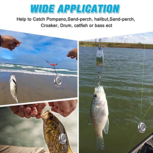 Disc Sinkers Fishing Weights, Coin Sinkers Weights Saltwater Surf Fishing Weights Catfishing Gear Tackle 8oz 6oz 5oz 4oz 3oz 2oz 1oz - style: 1oz-10pack