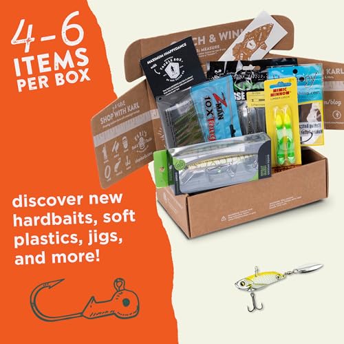 Catch Co Mystery Tackle Box Freshwater Catch All Fishing Kit | Bass | Trout | Crappie | Bluegill | Perch | Sunfish | Catfish | - style: Regular