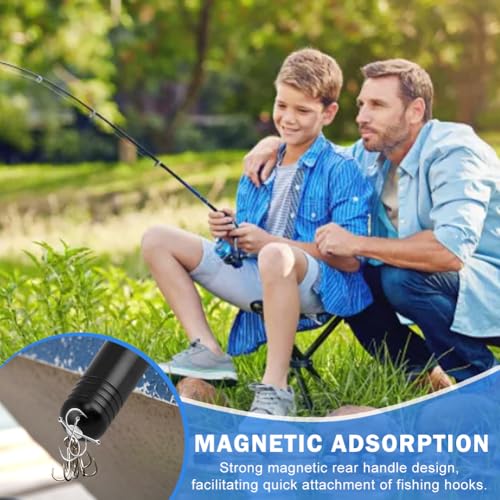 Fishing Scale,80lbs/35kg Fishing Gear with Built-in Measuring Tape,Fish Hook Remover Tool,Portable Hanging Fishings Weight Scale Luggage Scales with Hook,Fish Gifts for Men